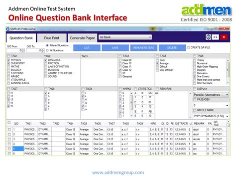 free online bank test.